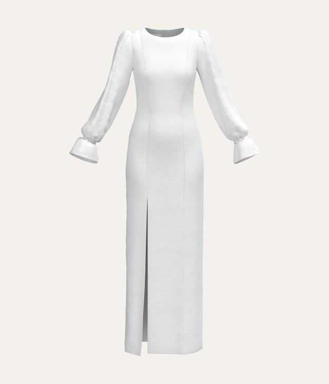 High Neck Maxi Dress