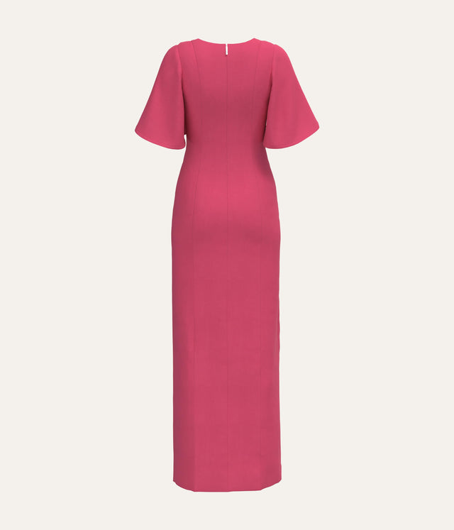 High Neck Maxi Dress