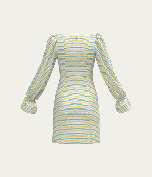 Classic Jacquard Mini Dress