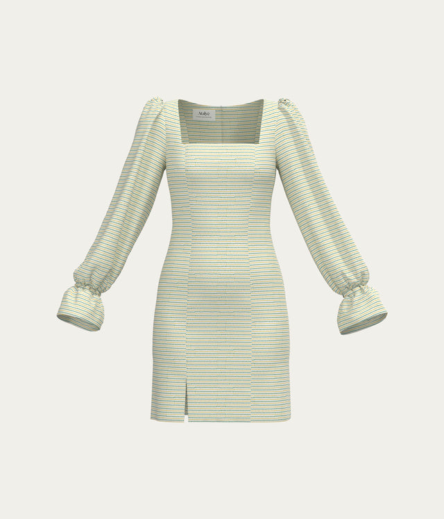 Classic Jacquard Mini Dress