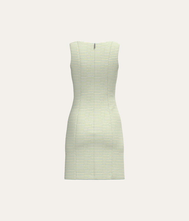 Classic Jacquard Mini Dress