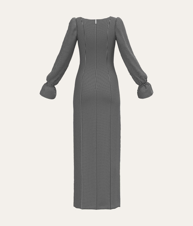 Sweetheart Neck Maxi Dress