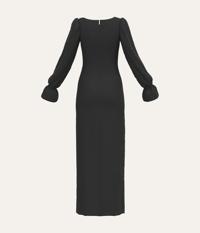 Sweetheart Neck Maxi Dress