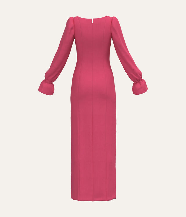 Sweetheart Neck Maxi Dress