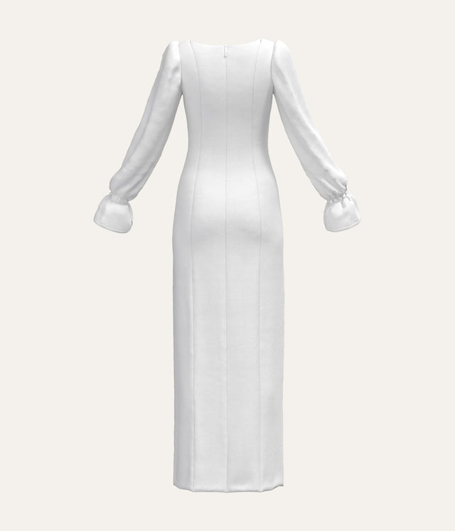 Sweetheart Neck Maxi Dress