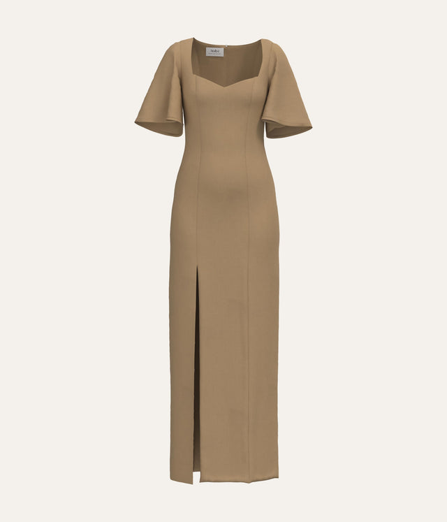 Sweetheart Neck Maxi Dress