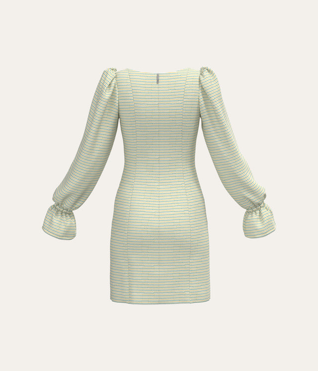 Classic Jacquard Mini Dress