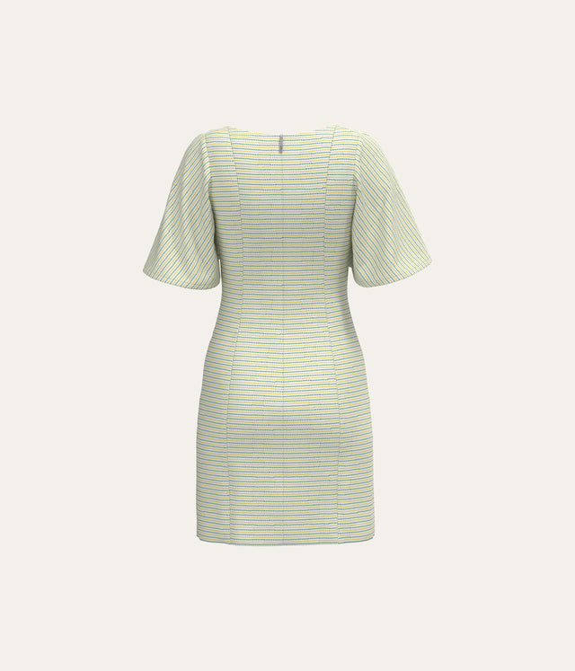 Classic Jacquard Mini Dress