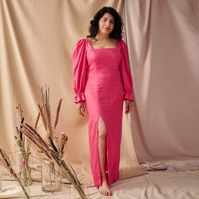 Square Neck Maxi Dress