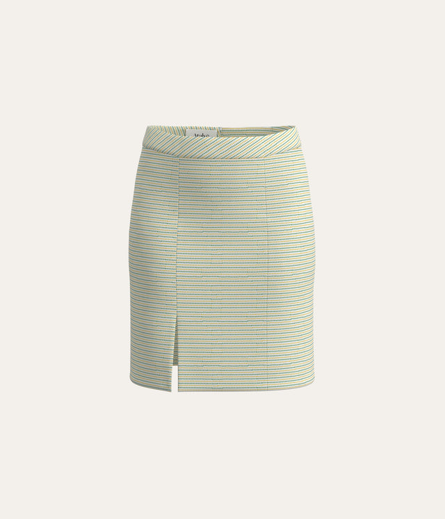 Classic Jacquard Pencil Skirt