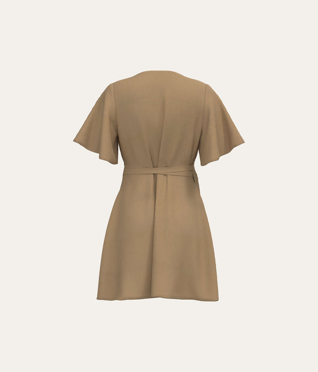 Mini Wrap Dress