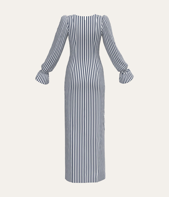High Neck Maxi Dress