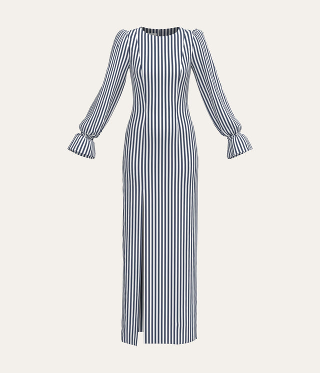 High Neck Maxi Dress