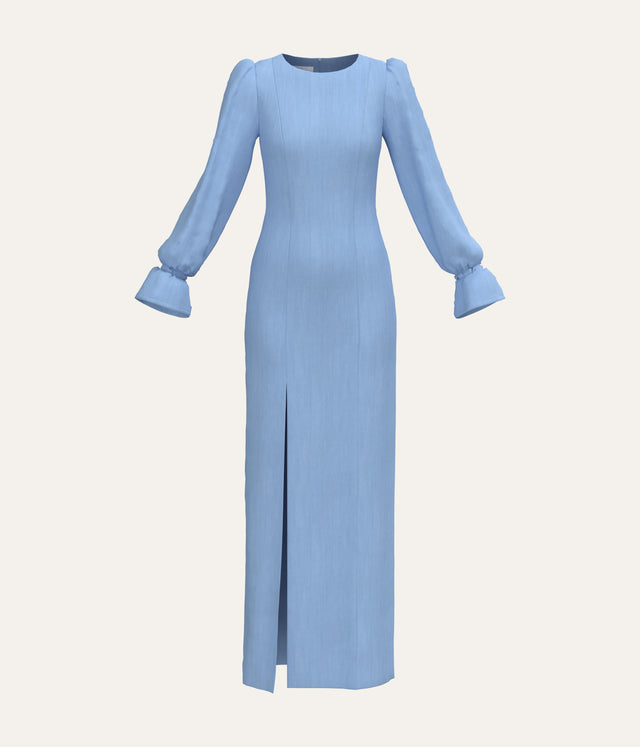 High Neck Maxi Dress