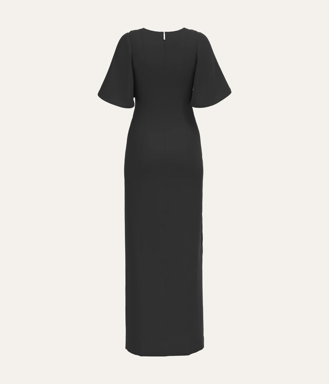 High Neck Maxi Dress