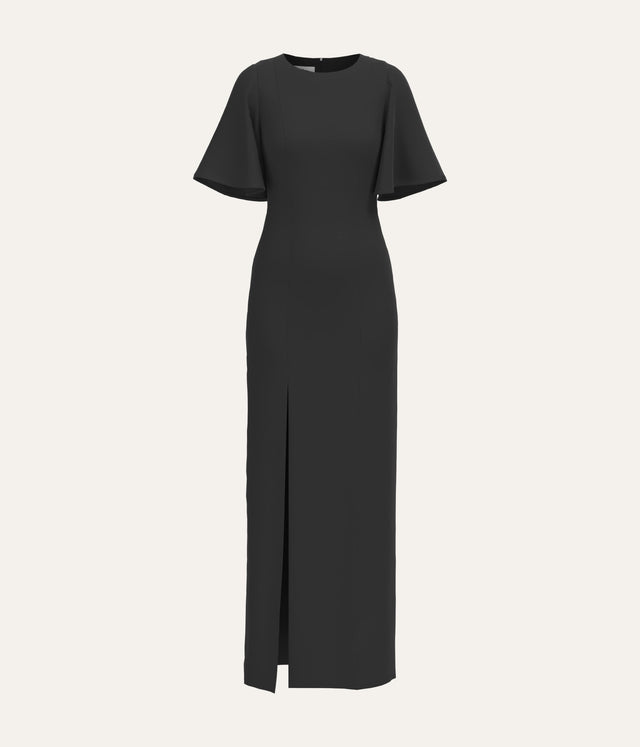 High Neck Maxi Dress