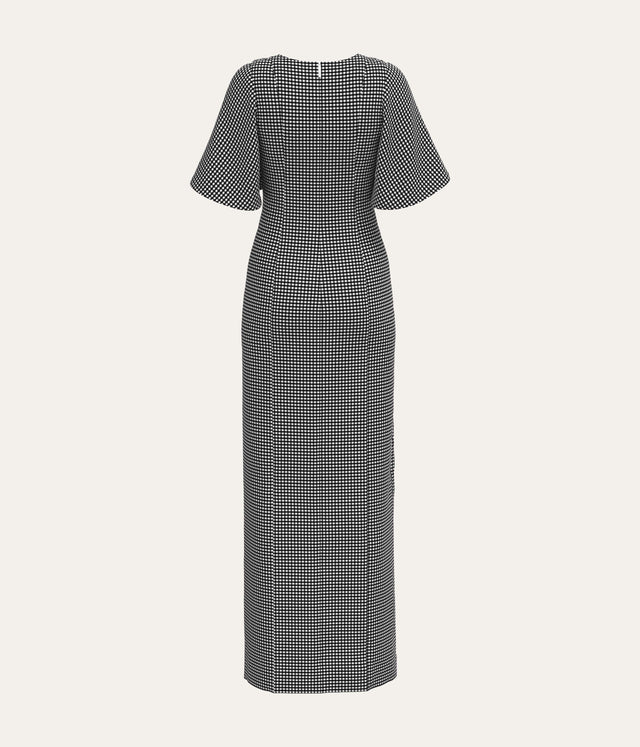 High Neck Maxi Dress