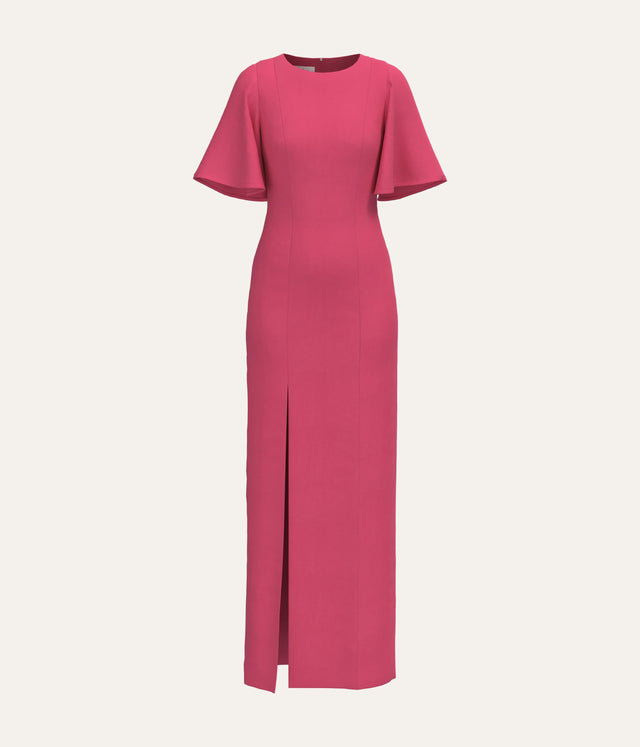High Neck Maxi Dress