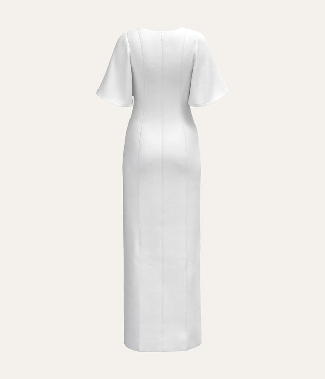 High Neck Maxi Dress
