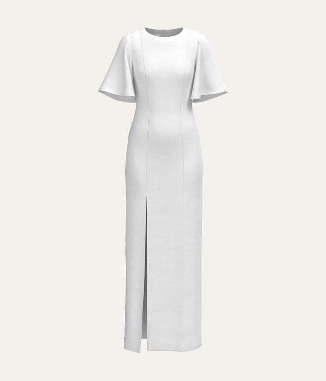 High Neck Maxi Dress