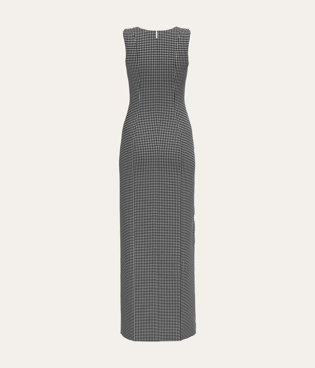 High Neck Maxi Dress
