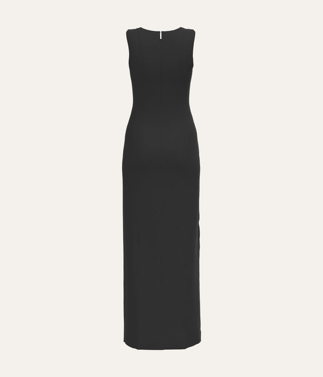 High Neck Maxi Dress