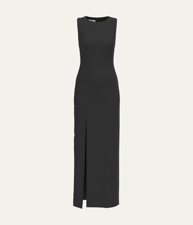 High Neck Maxi Dress