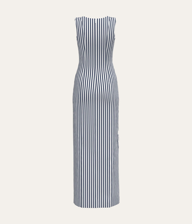 High Neck Maxi Dress