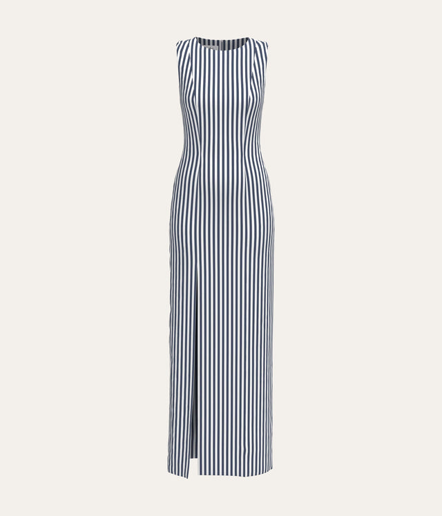 High Neck Maxi Dress