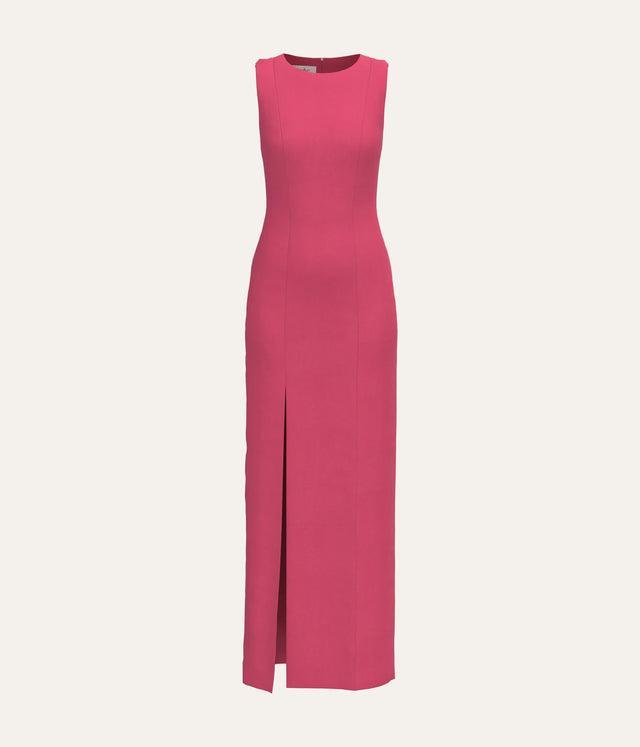 High Neck Maxi Dress