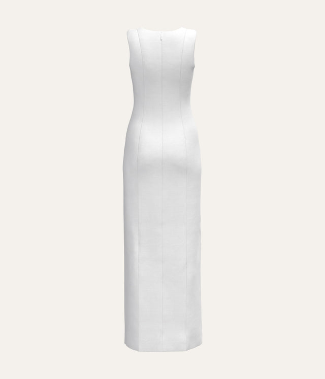 High Neck Maxi Dress