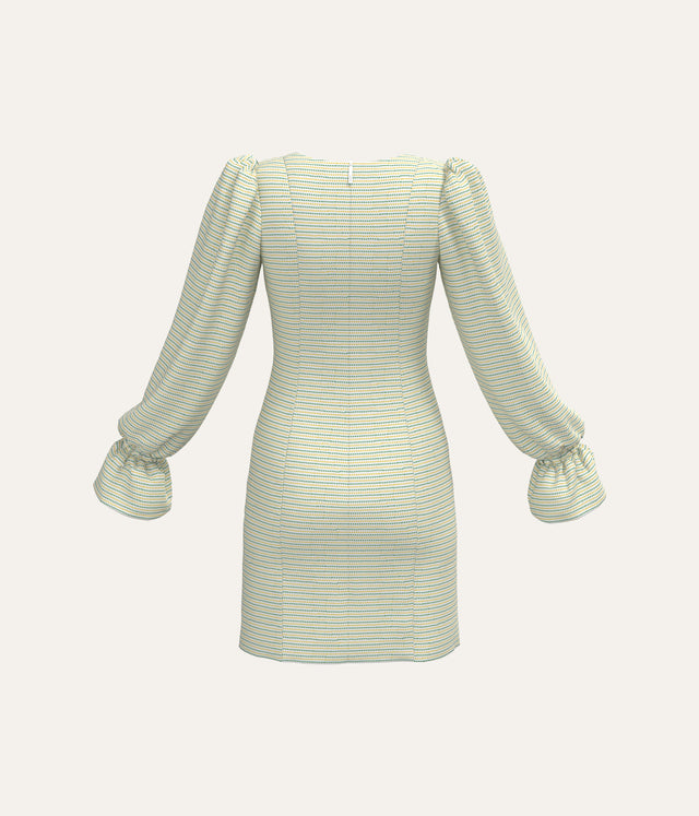 Classic Jacquard Mini Dress