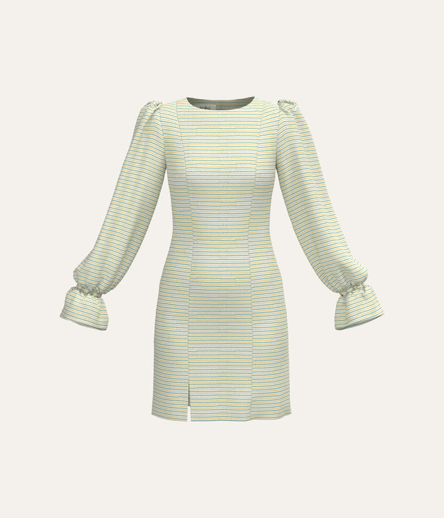 Classic Jacquard Mini Dress