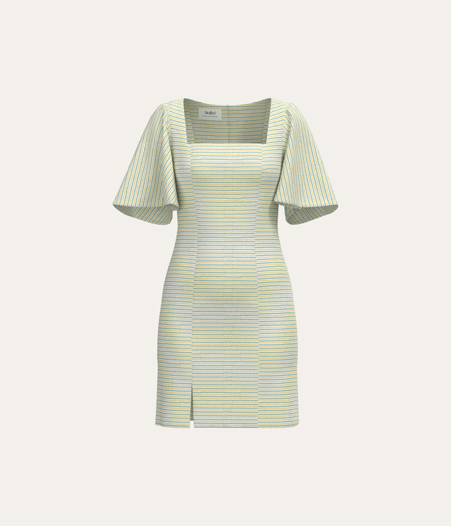 Classic Jacquard Mini Dress