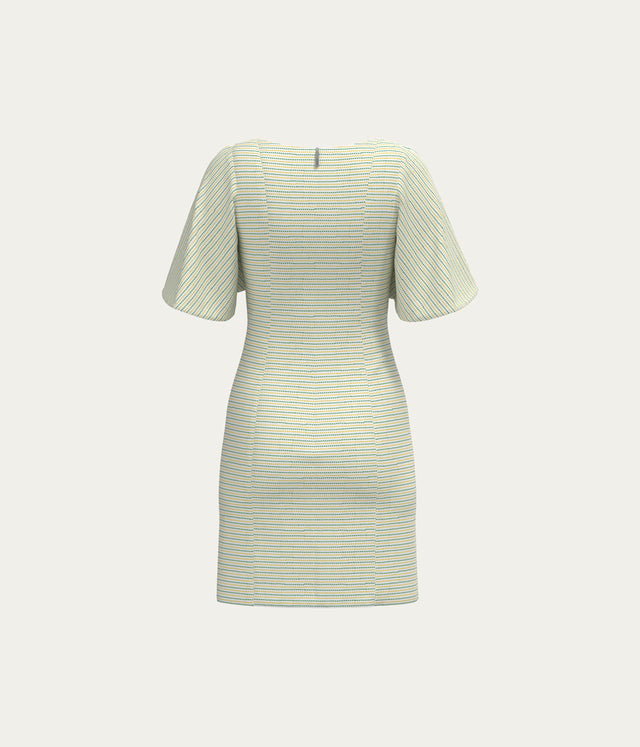 Classic Jacquard Mini Dress