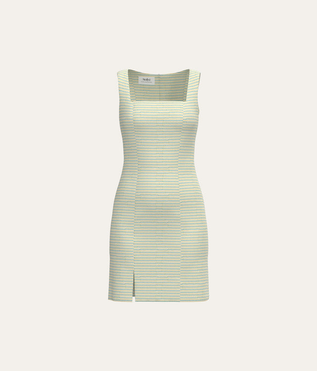 Classic Jacquard Mini Dress
