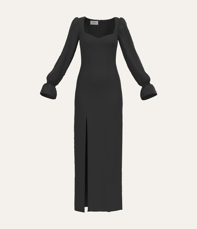 Sweetheart Neck Maxi Dress