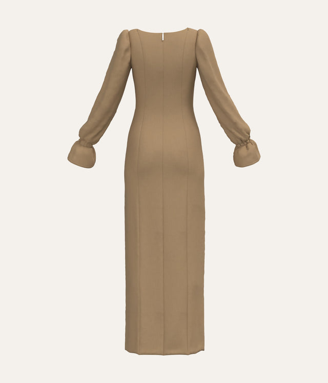 Sweetheart Neck Maxi Dress