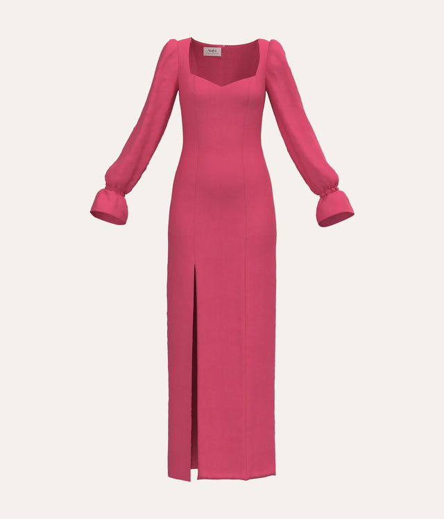 Sweetheart Neck Maxi Dress