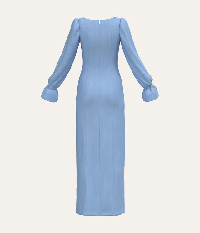 Sweetheart Neck Maxi Dress