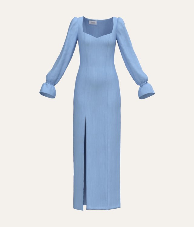 Sweetheart Neck Maxi Dress