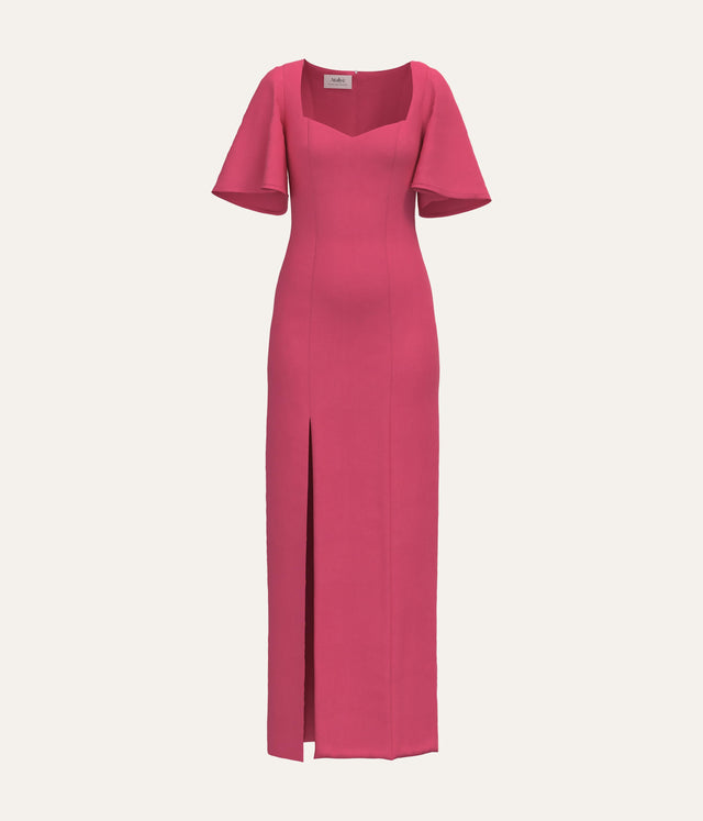 Sweetheart Neck Maxi Dress