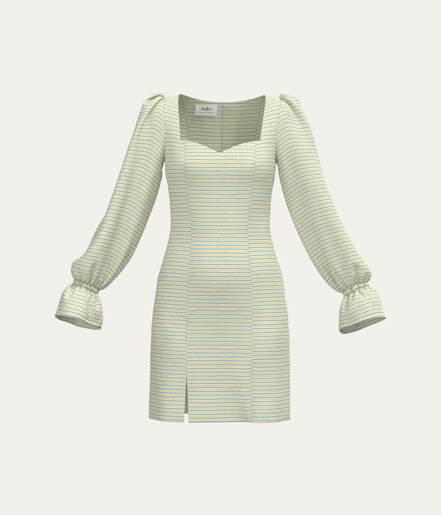 Classic Jacquard Mini Dress