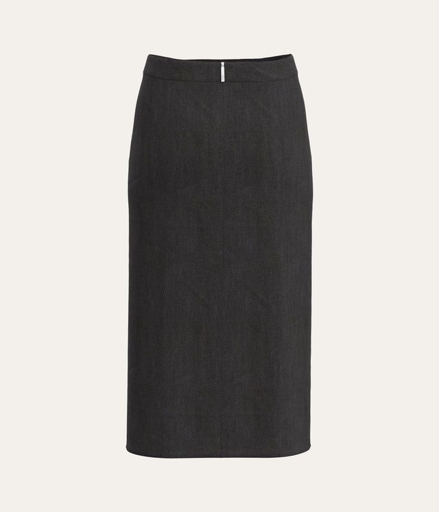 Denim Pencil Skirt